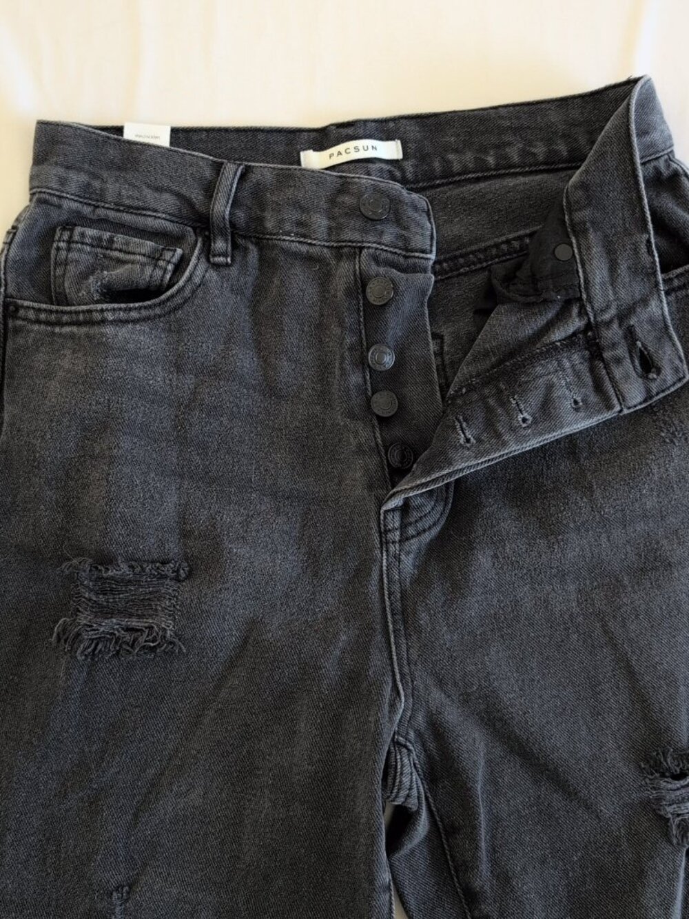 PacSun High Rise Straight Leg Jeans - Picture 3 of 5
